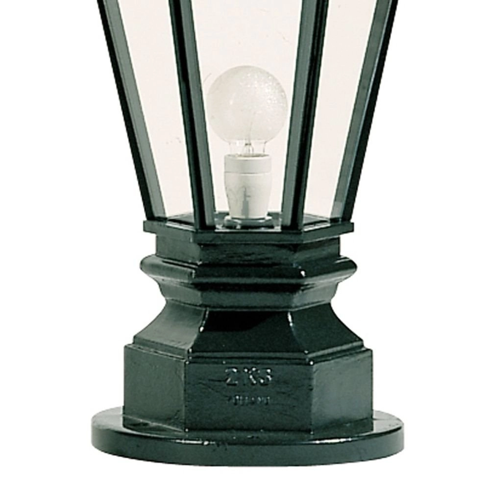 Alte holländische Gartenlampe York L schwarz KS 8714732180603