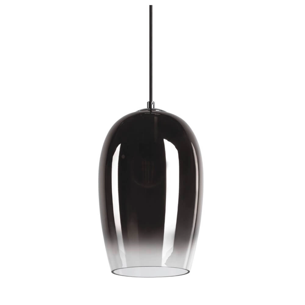 Hängelampe aus Glas Pantilo Rauchglas - Ø 18cm SLV 4024163266420
