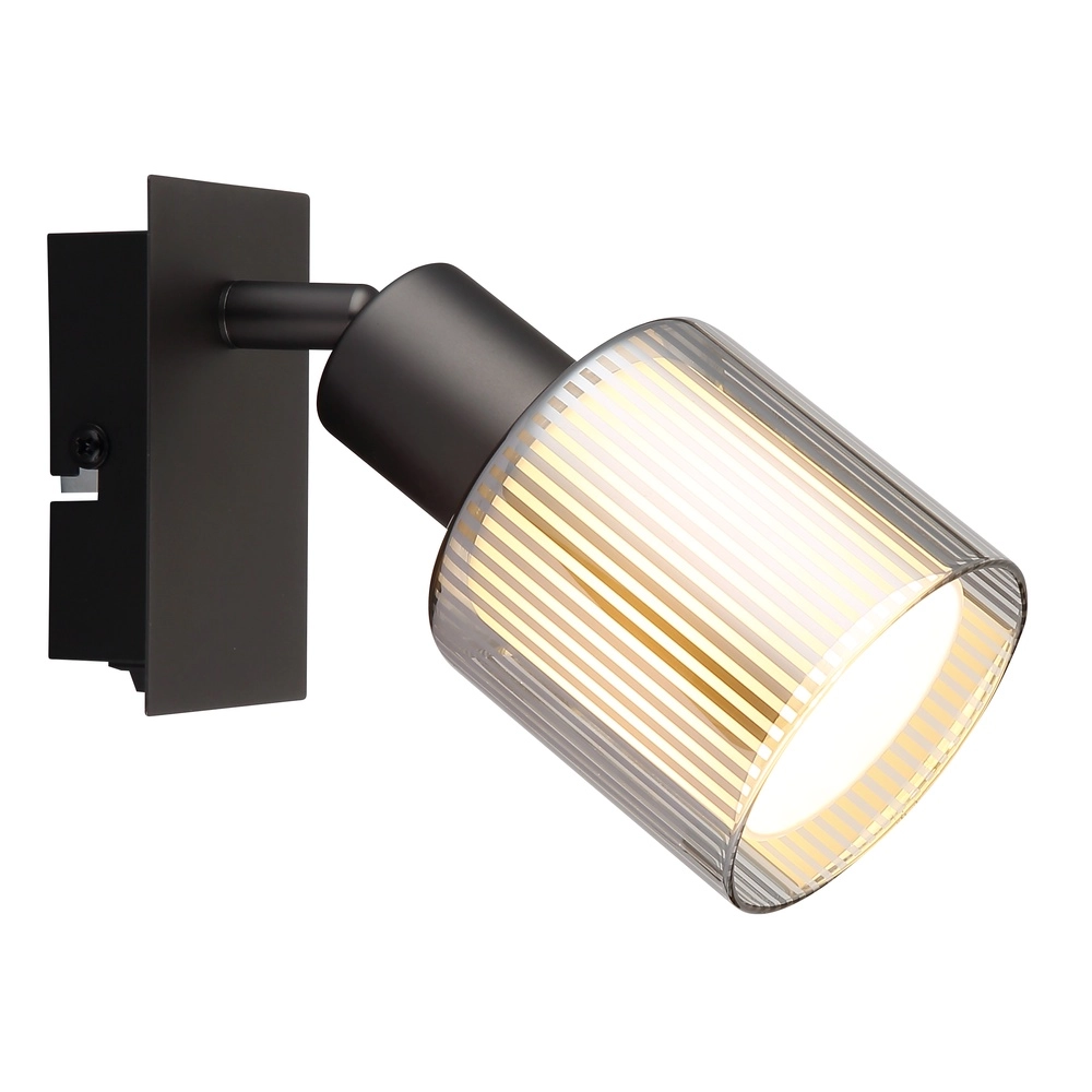 Design-Wandlampe Villegas Gunmetal