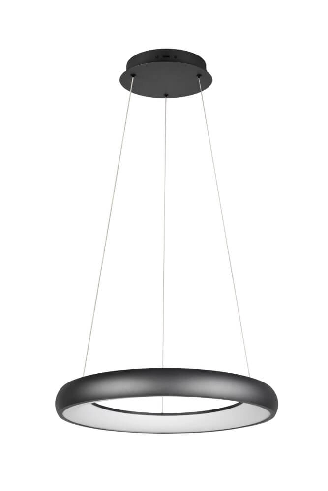 LED-Hängelampe Cardona schwarz - Ø 60cm Trio 4017807613865