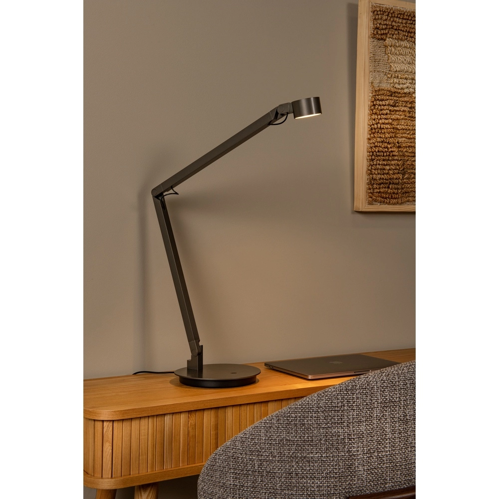 Schreibtischlampe Ogden Anthrazit Premium by Lucide 5411212560308