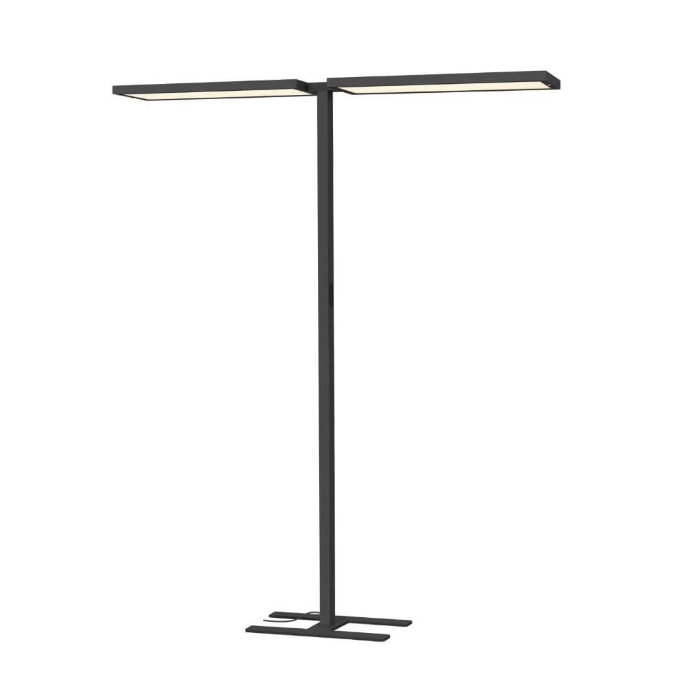LED-Büro-Stehleuchte Worklight Pro schwarz - doppelt SLV 4024163277976
