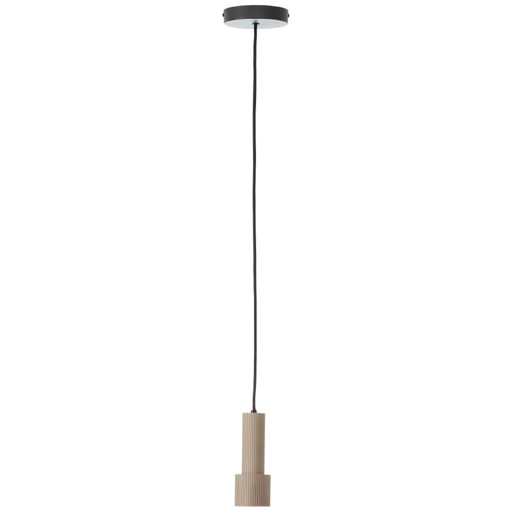Design-Hängelampe Cadiz Schwarz mit Bronze Brilliant 4004353446931