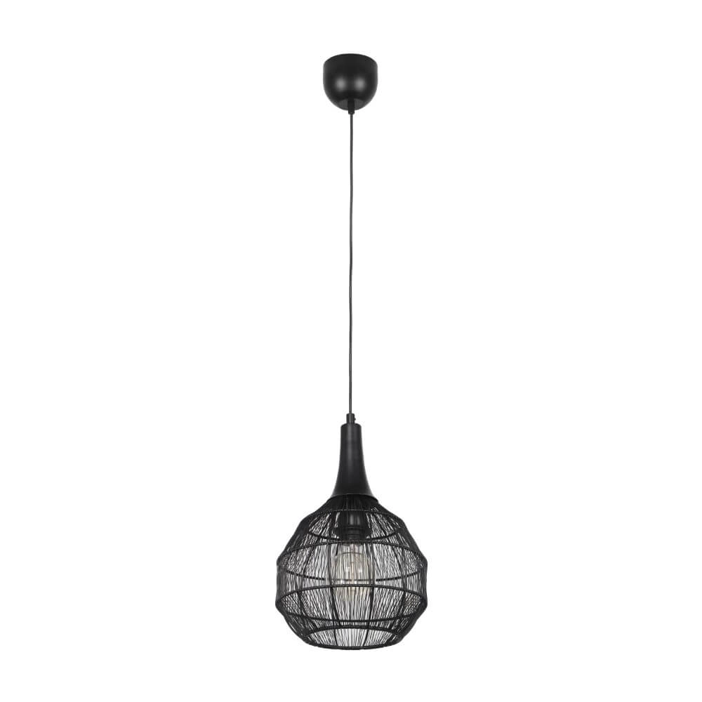 Runde Hängelampe Soraya Ø 26cm - schwarz Trio 4017807617474