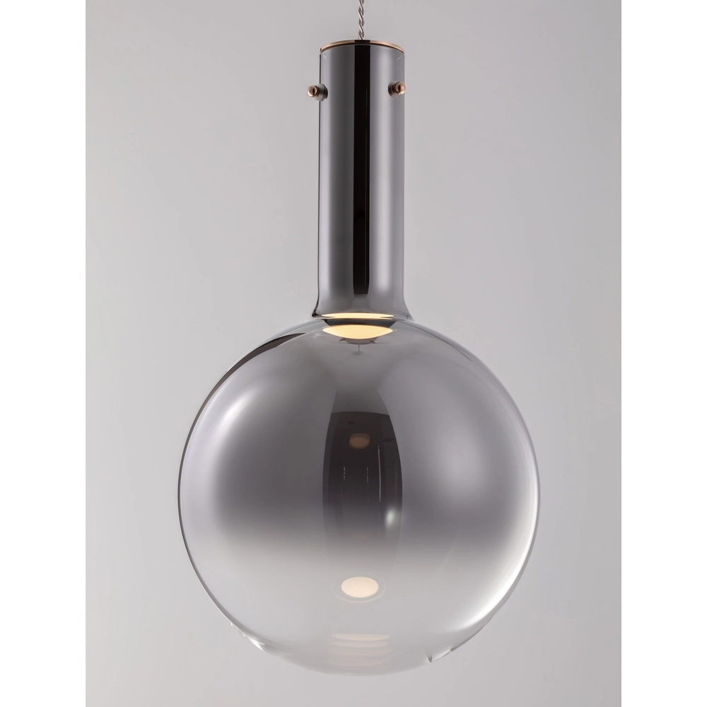 Pendelleuchte Nostos Rauchglas