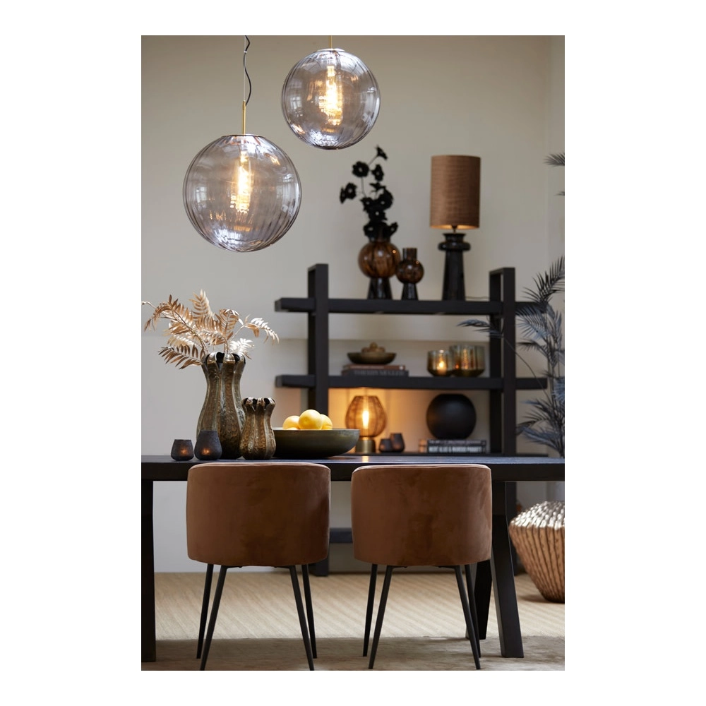 Pendellampe Magdala Ø 40cm Rauch Light & Living 8717807636289