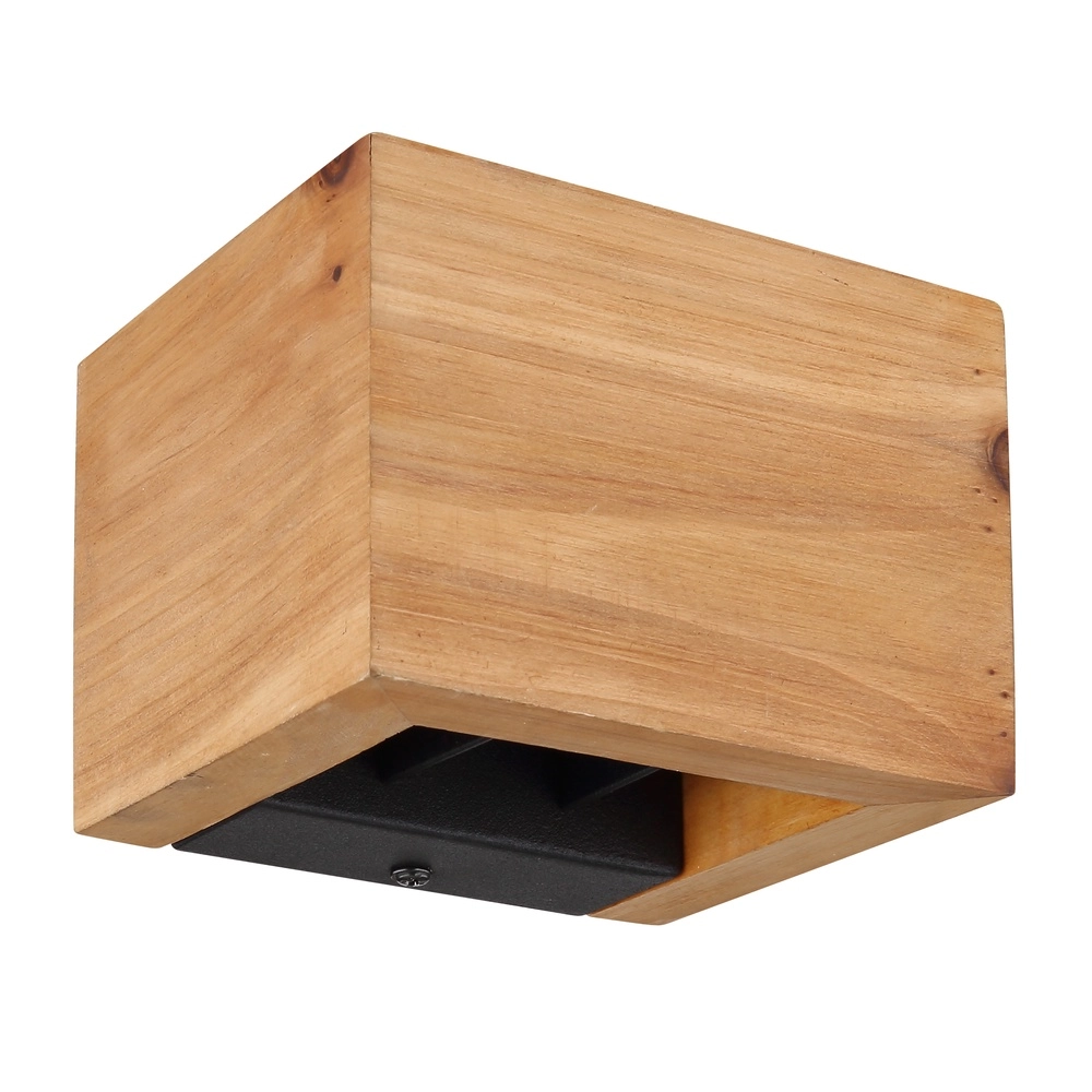 Holzwandlampe Alina Hoch und runter Globo 9007371442591