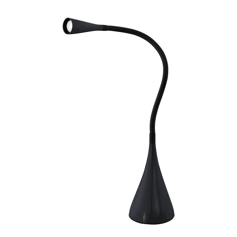 LED Tischlampe Snapora Berühren Sie Schwarz