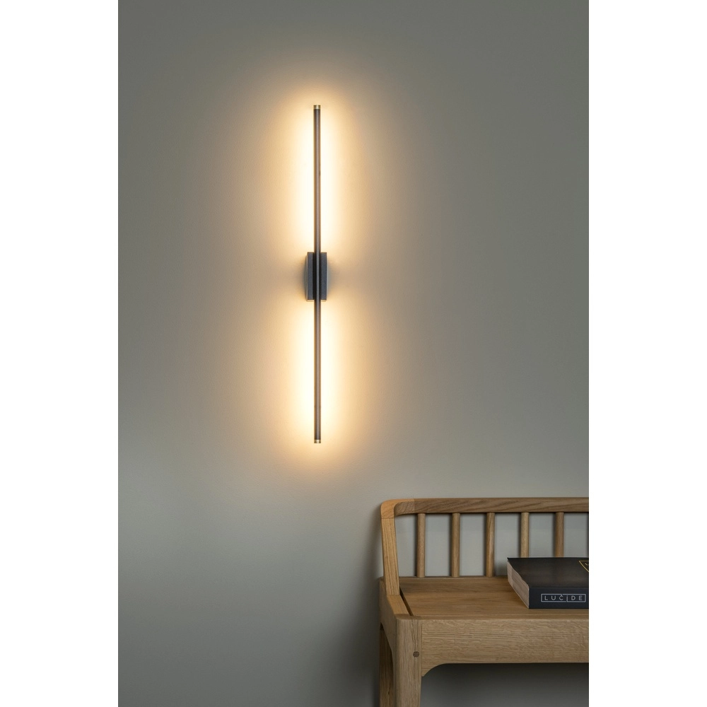 Wandlampe Marnik 59 cm schwarz Premium by Lucide 5411212421166