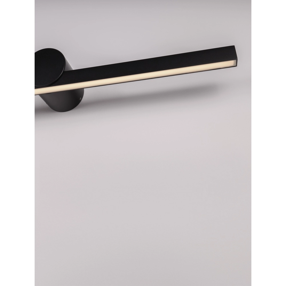Design-Wandleuchte Breggo schwarz 61cm Lyora 5212017447401