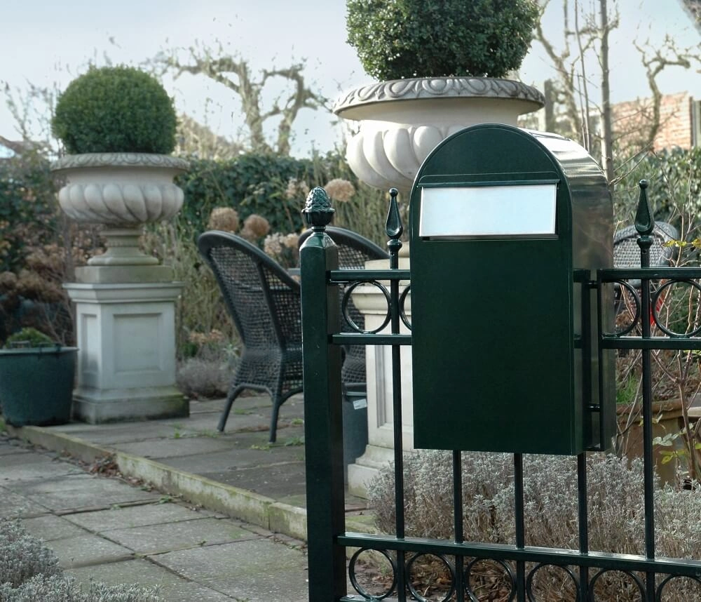 Briefkasten Grande B 6005 i Dunkelgrün Bobi 6417237034250