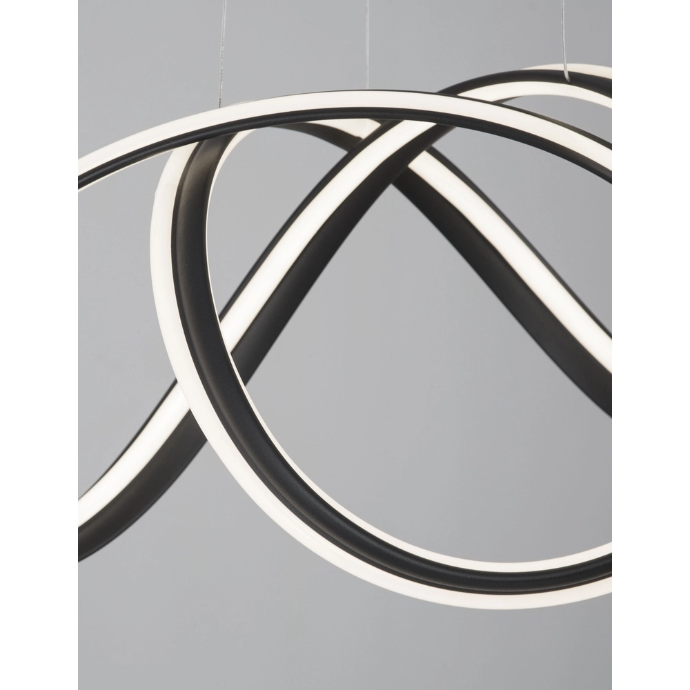 Design-Pendelleuchte Truno schwarz Lyora 5212017424242