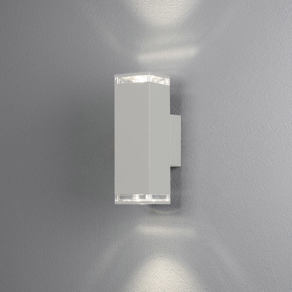 Weißer Up & Downlighter Antares KonstSmide 7318304072504