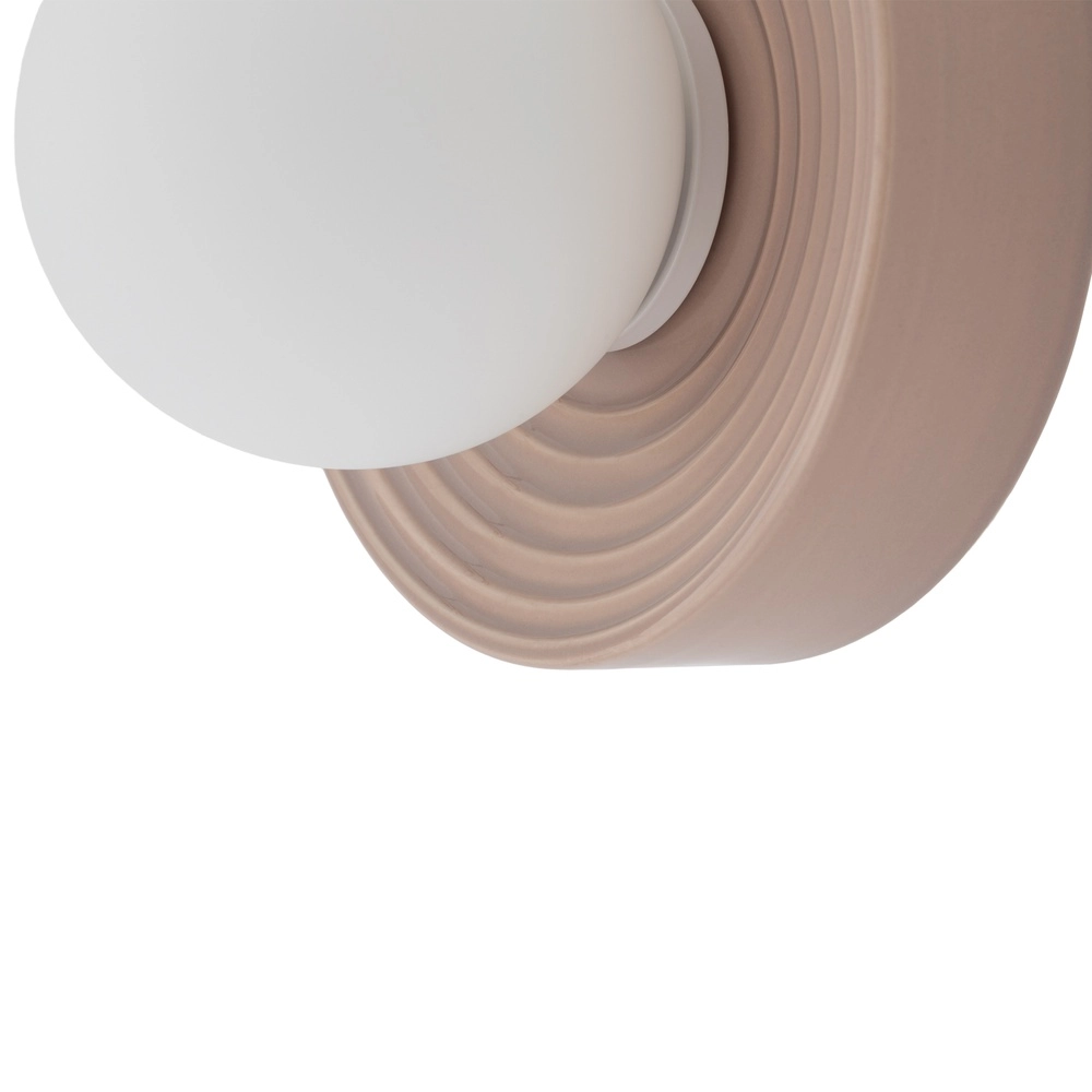 Design-Wandlampe Clay rosa Ø 16cm Lyora 5903139117487