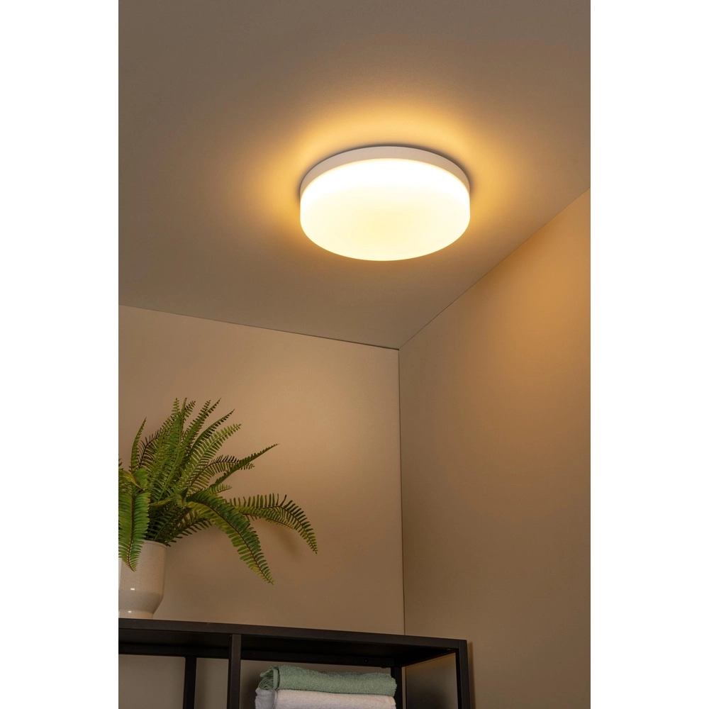 Deckenlicht Biskit Ø 34,5 cm - IP44 weiß