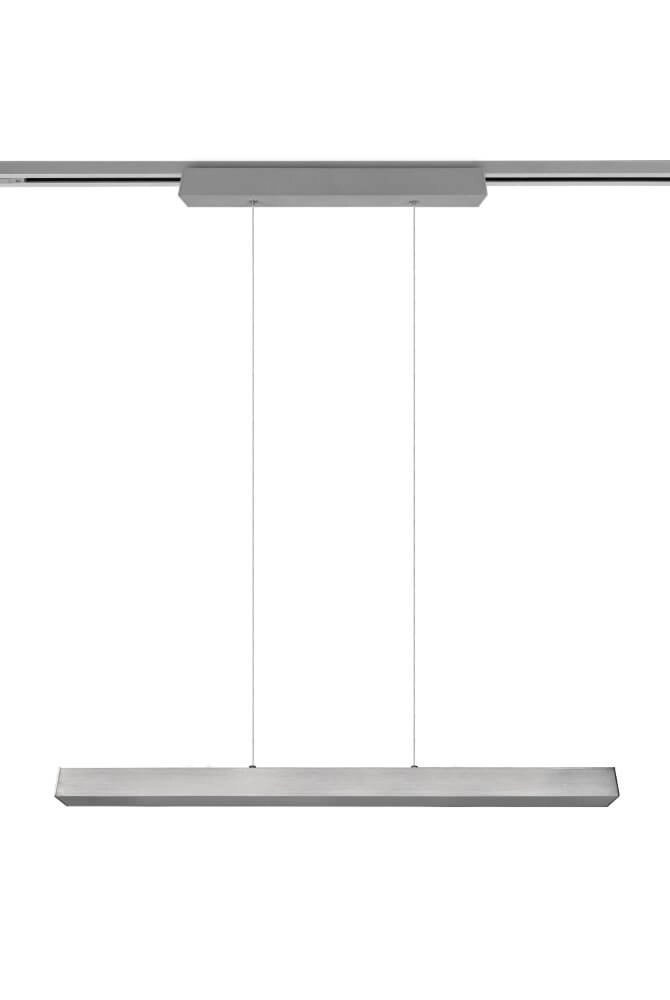 Hängelampe Paros gebürstetes Metall Trio 4017807505955
