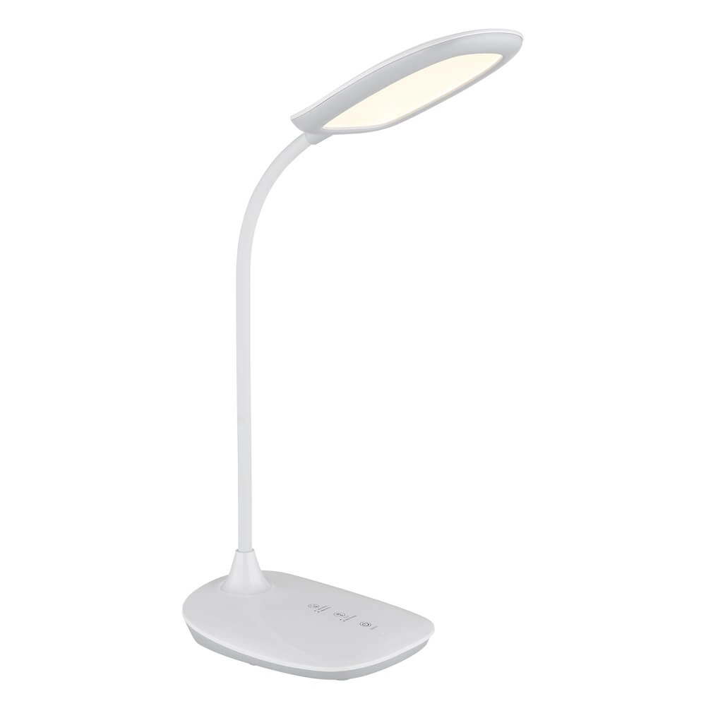 Schreibtischlampe Botal weiß