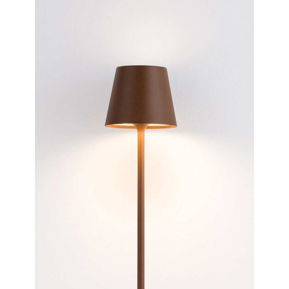 Tischlampe Petit Rostbraun wiederaufladbar Lyora 5212017450784
