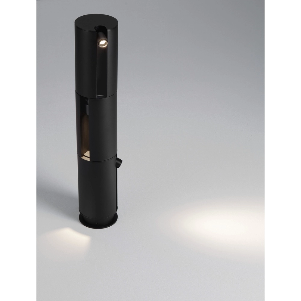 Gartenleuchte Taglio 8W Schwarz