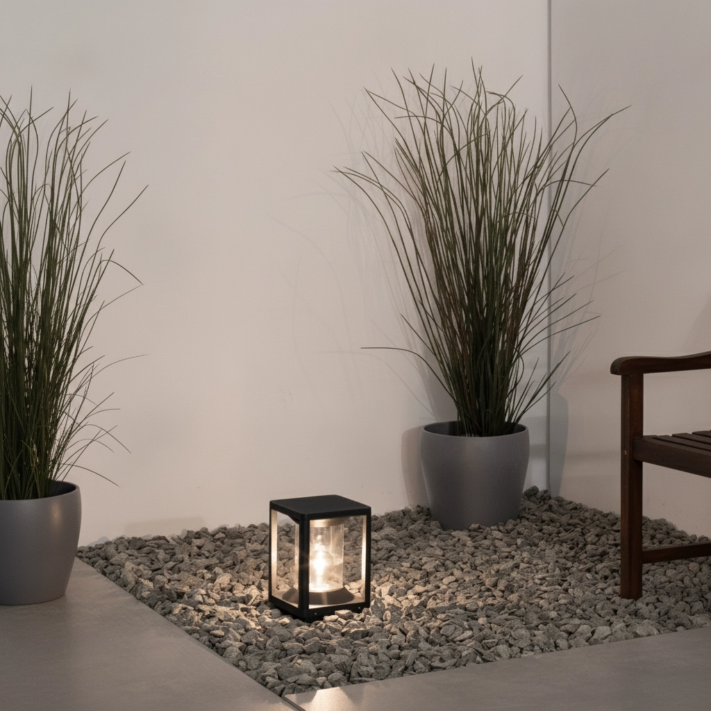 Stehlampe Loeve anthrazit