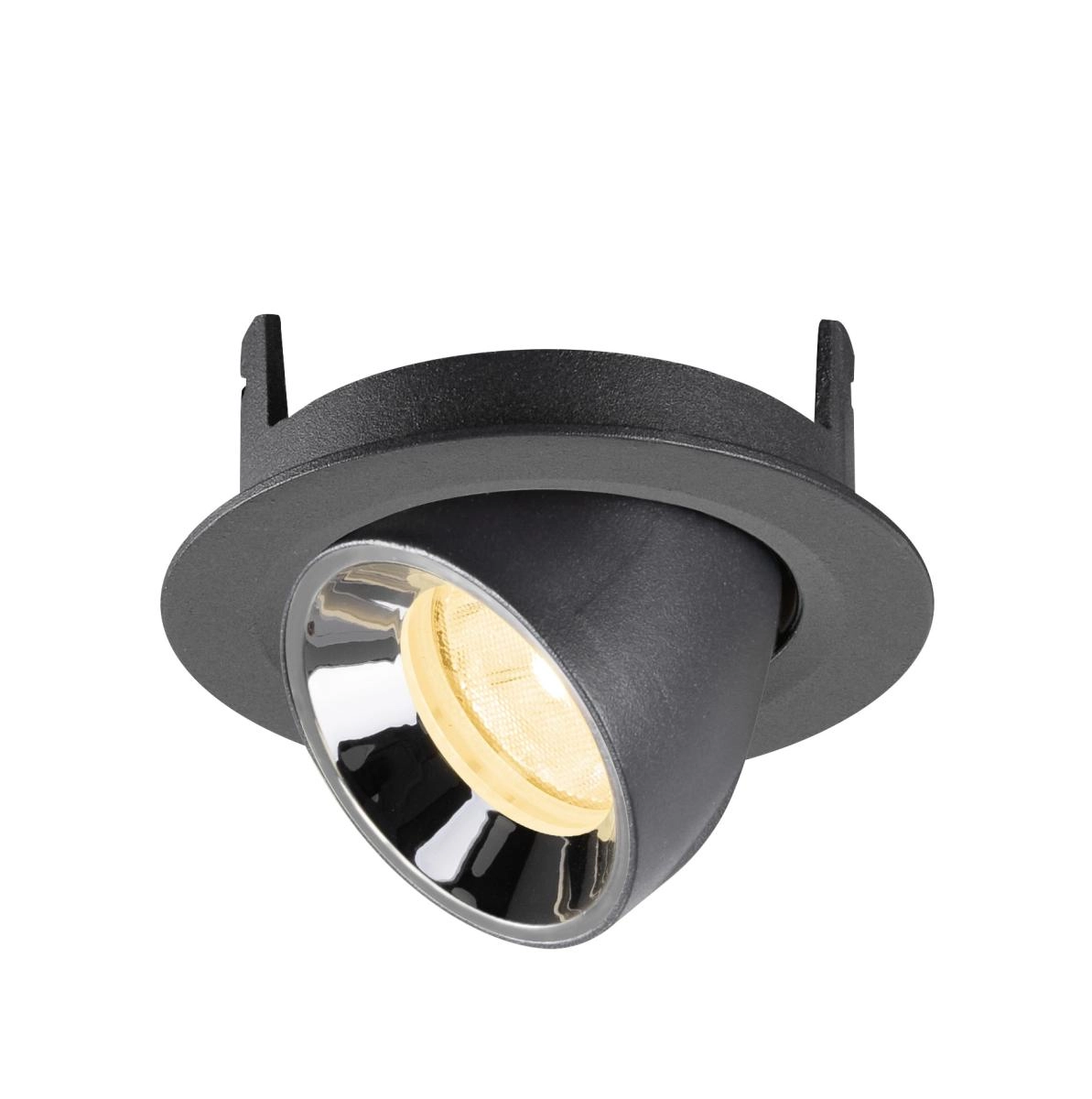 Einbau-Strahler Numinos Gimble XS Schwarz/Chrom 3000K - 20gr SLV 4024163307086