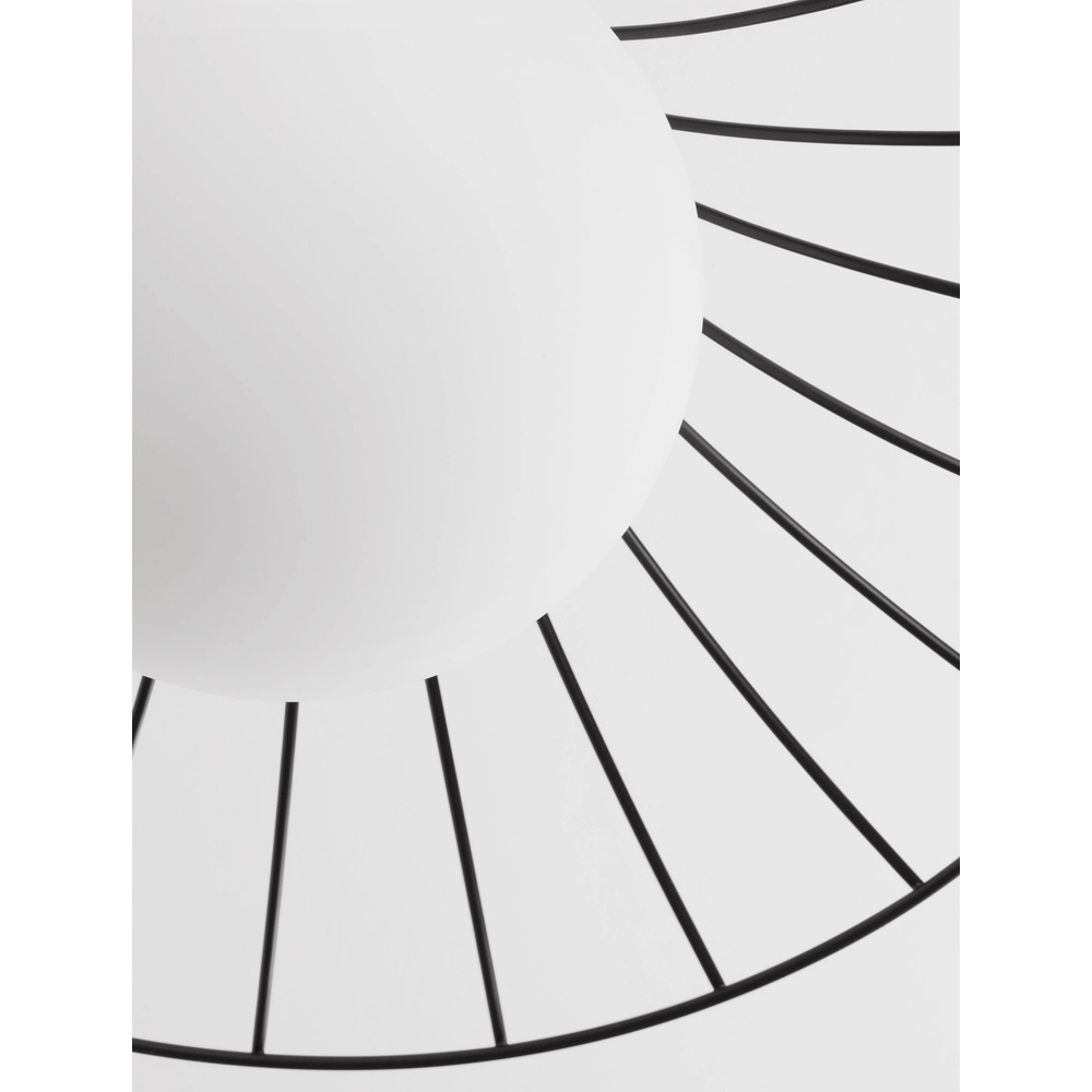 Schwarze Pendelleuchte Fly Ø 36cm Lyora 5212017436221