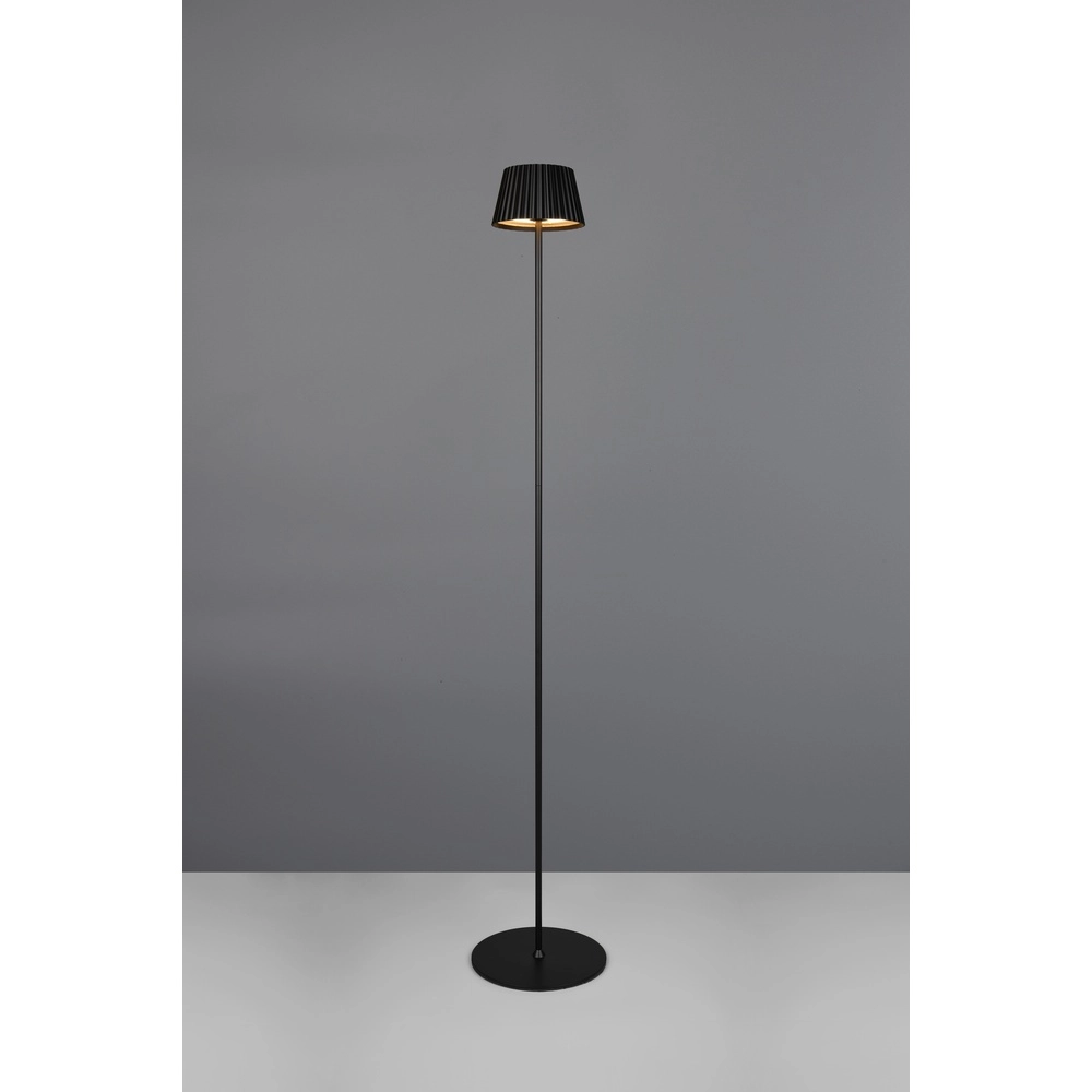 Stehlampe Suarez schwarz Trio 4017807601756