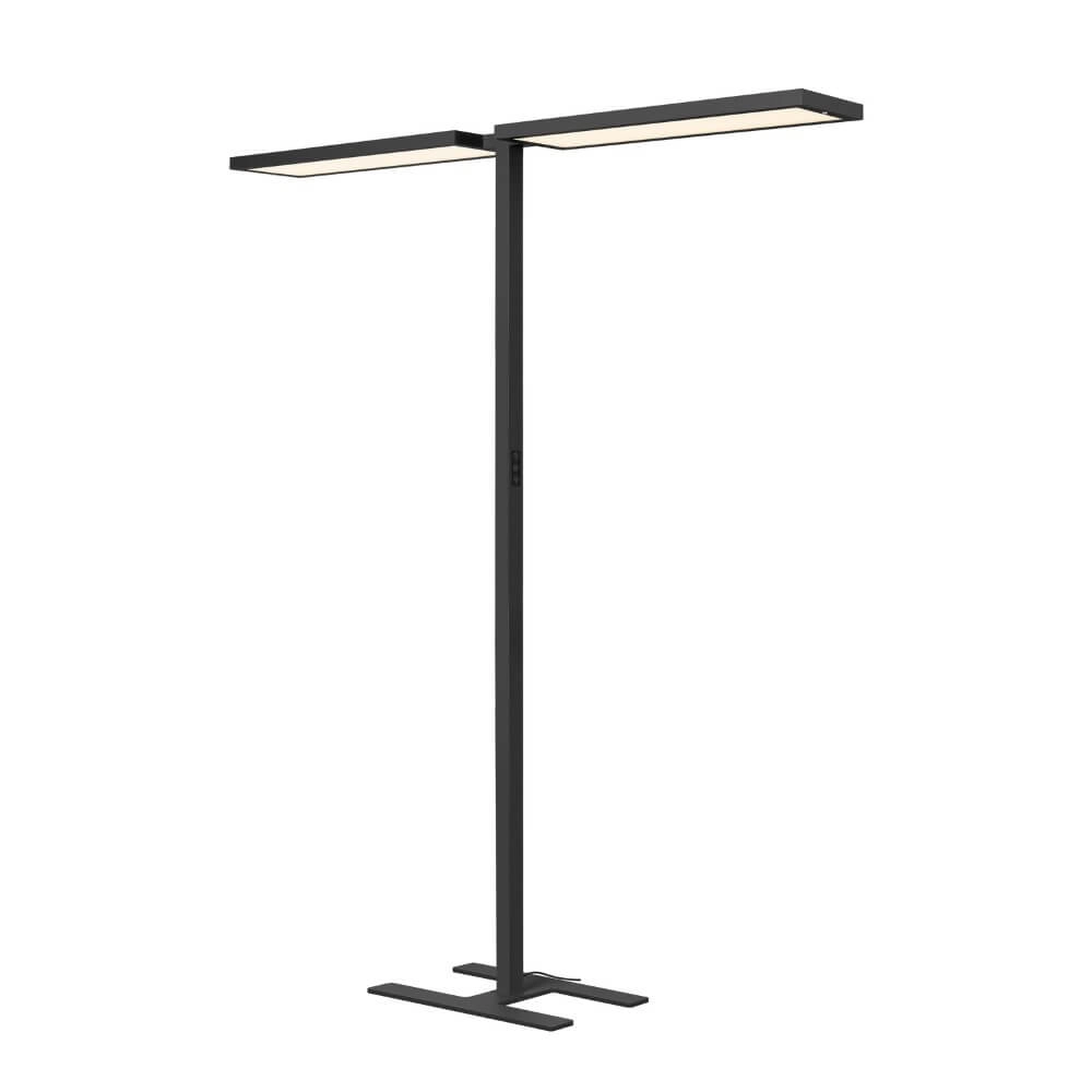 LED-Büro-Stehleuchte Worklight Pro schwarz - doppelt SLV 4024163277976