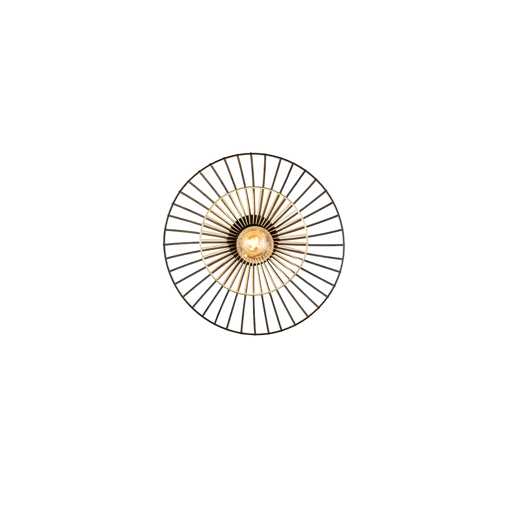 Deckenlampe Lauris Ø 30cm schwarz Trio 4017807678116