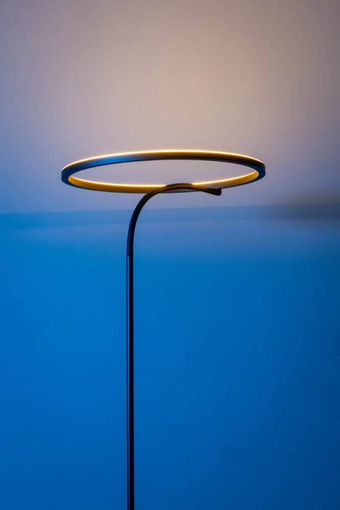 Design-Stehlampe Iris LED – Schwarz ETH 8720195310150