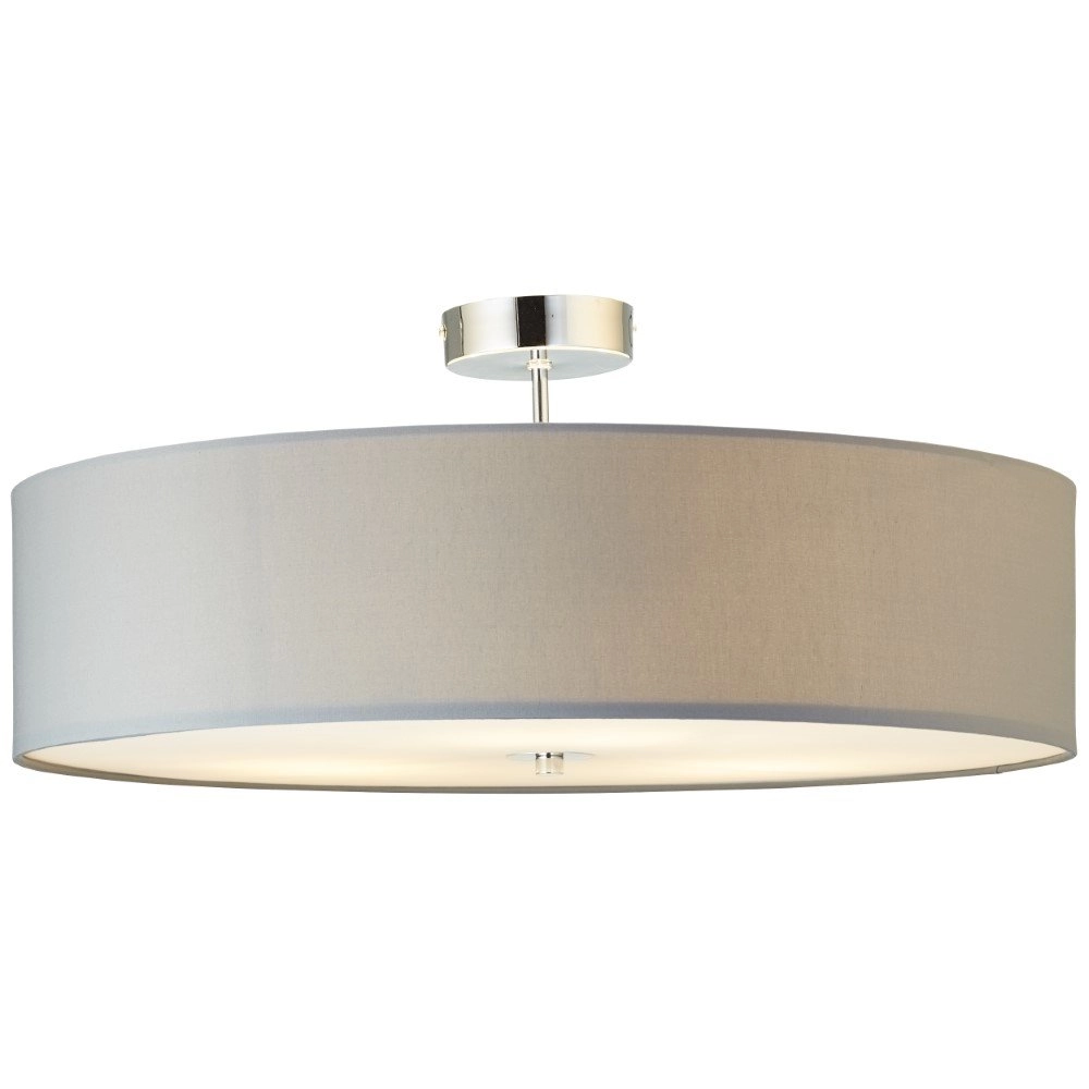 Deckenleuchte Andria Ø 60 cm grau