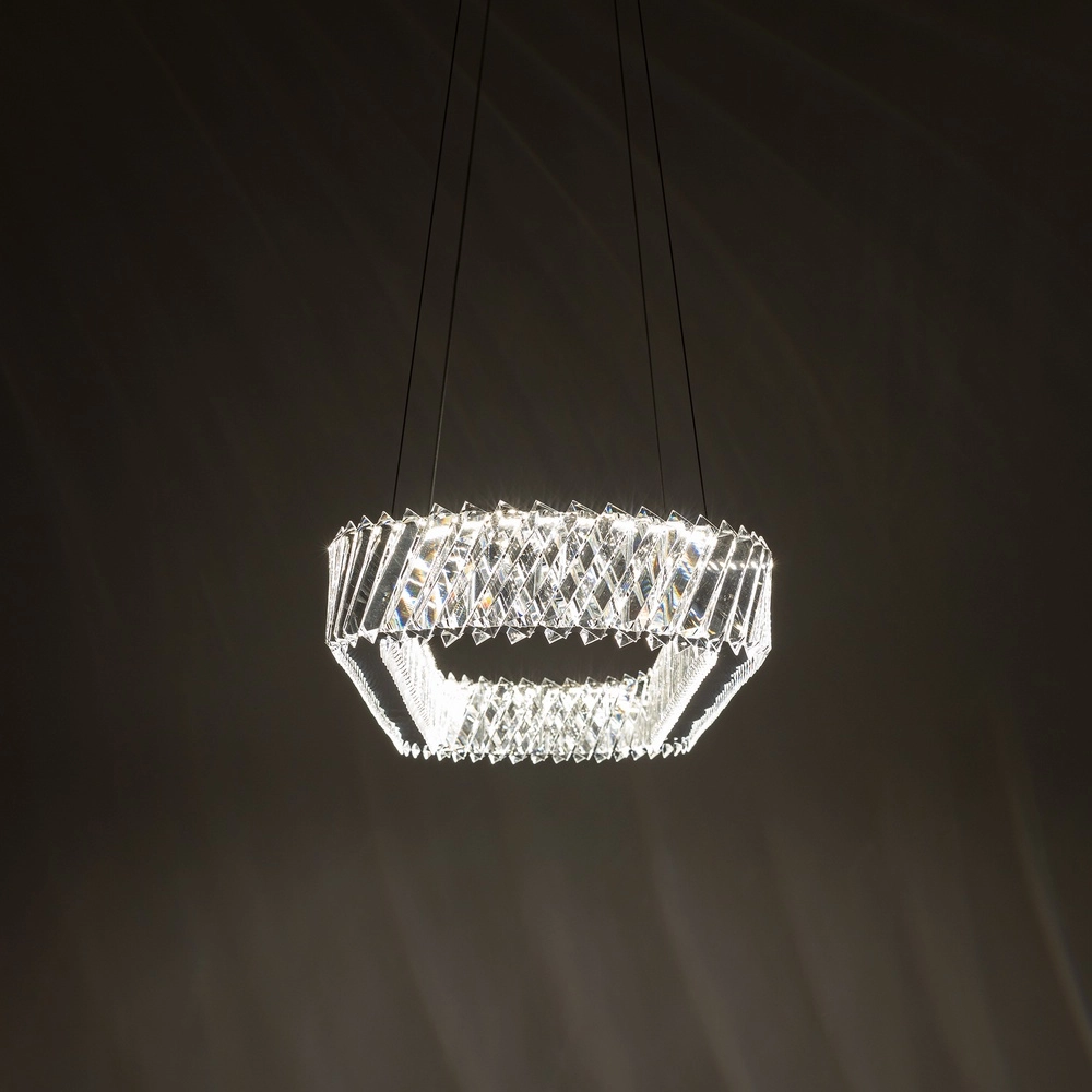 Kronleuchter Luxora Led 120 x 35 cm großer Kristall Lyora 5903139117074