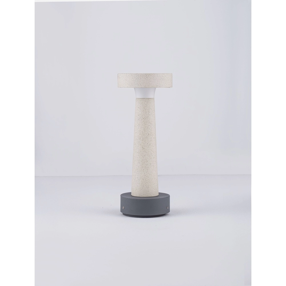 Gartenleuchte Cram sandbraun 30cm Lyora 5212017471550