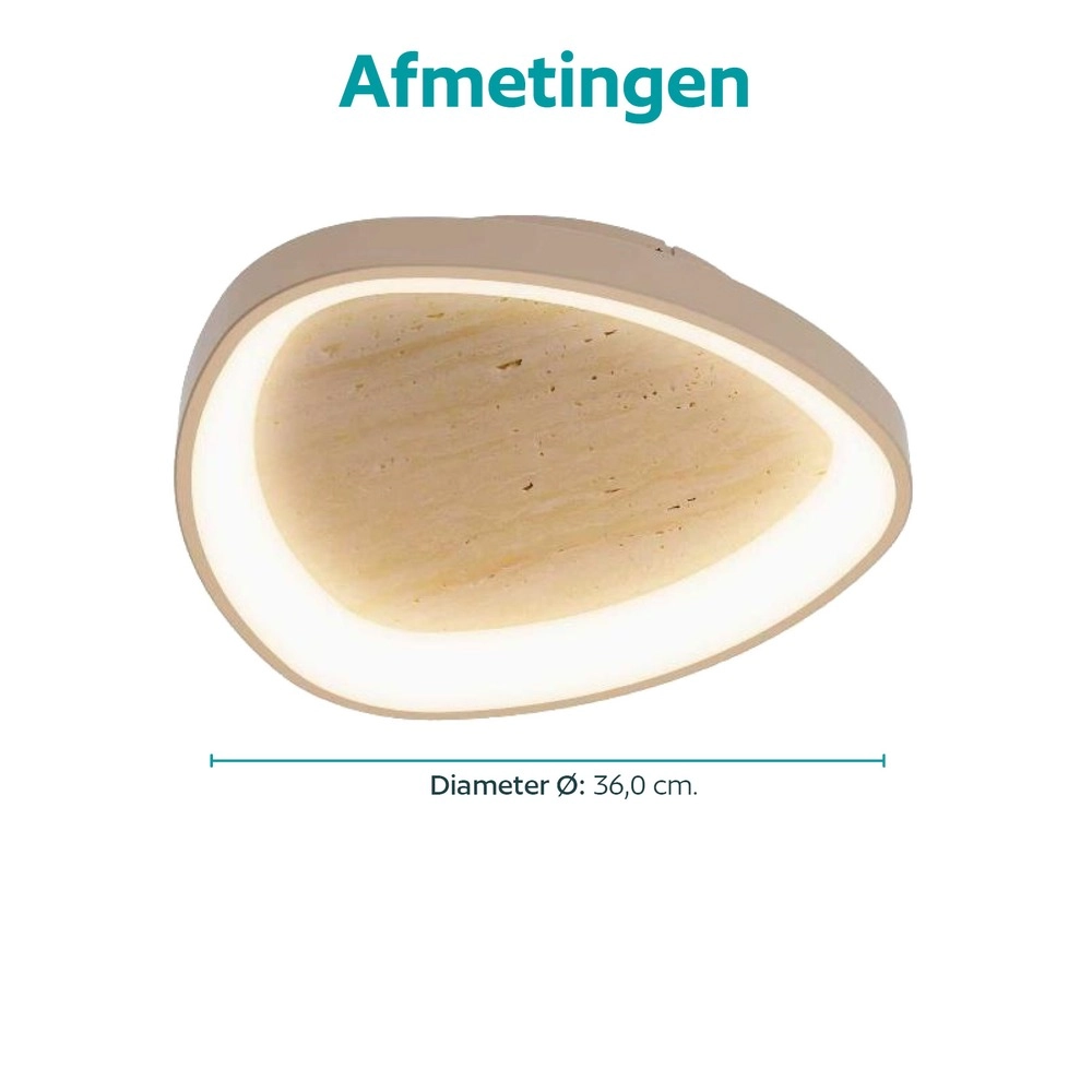 Moderne Deckenlampe Meliciano Sandbraun Eglo 9008606407095