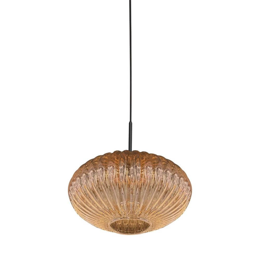 Pendelleuchte HaloSwap mit 1 Bernsteinglas Steinhauer 8712746179767