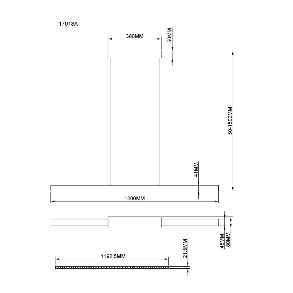 Design-Pendellampe Cody gebürstetes Metall Globo 9007371531998