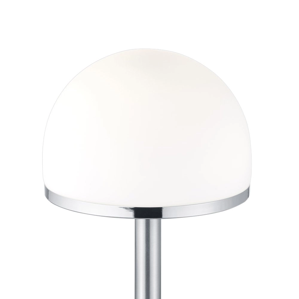 LED Tischlampe Lampenschirm Berlin grau Trio 4017807371758