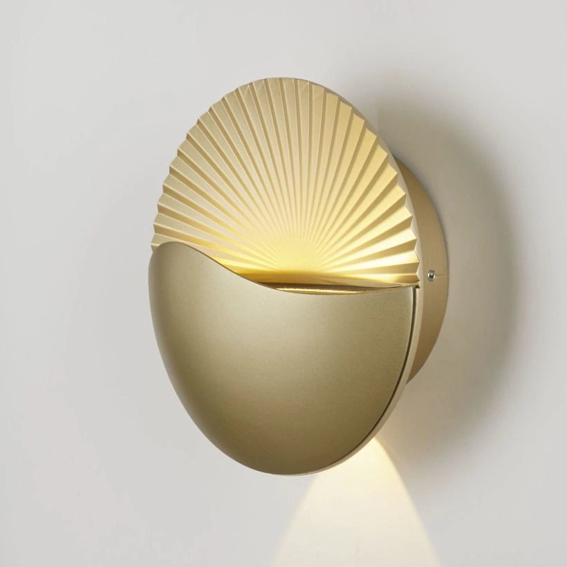 Moderne Wandleuchte Sunrise Gold Lyora 5053423289045