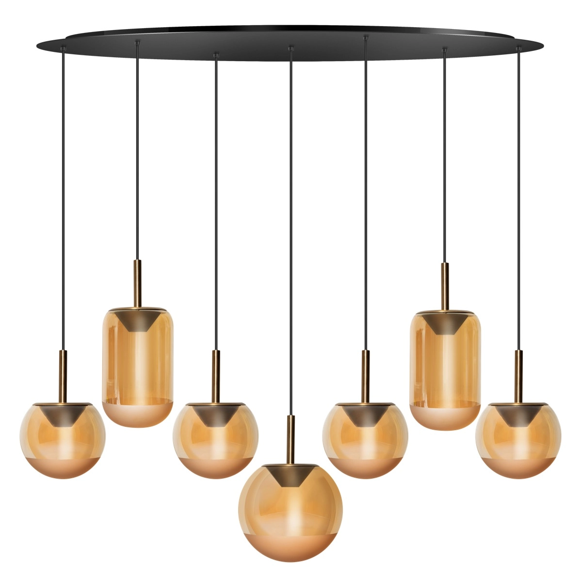 Essaal-Pendellampe Yvonne 7-Licht ETH 8720195311645