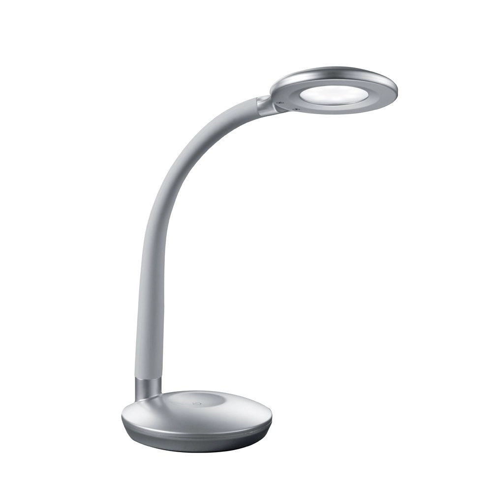 LED Tischlampe Cobra grau