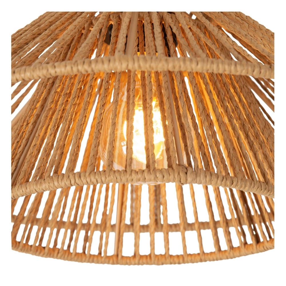 Deckenlampe Tasman Rattan Ø 32 cm Lucide 5411212105974