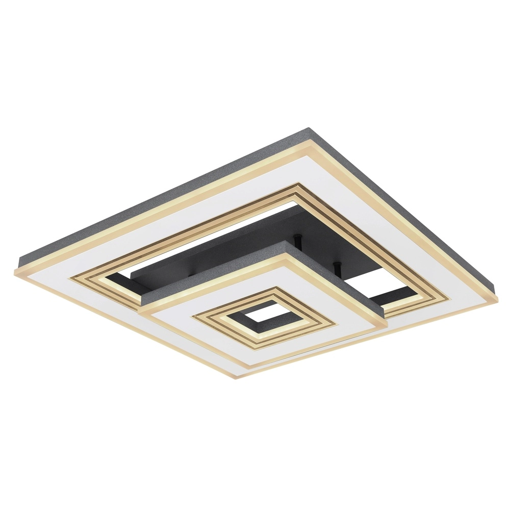 Design-Deckenlampe Jack Weiß mit Schwarz