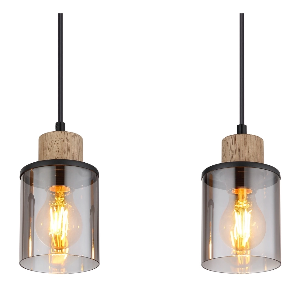 3-Licht Pendellampe Reid Straight Black Globo 9007371444731