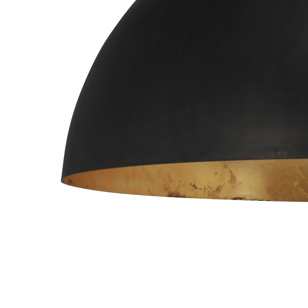 Pendelleuchte Industria Gold 80 Bud schwarz mit altem gold Masterlight 8718121167169
