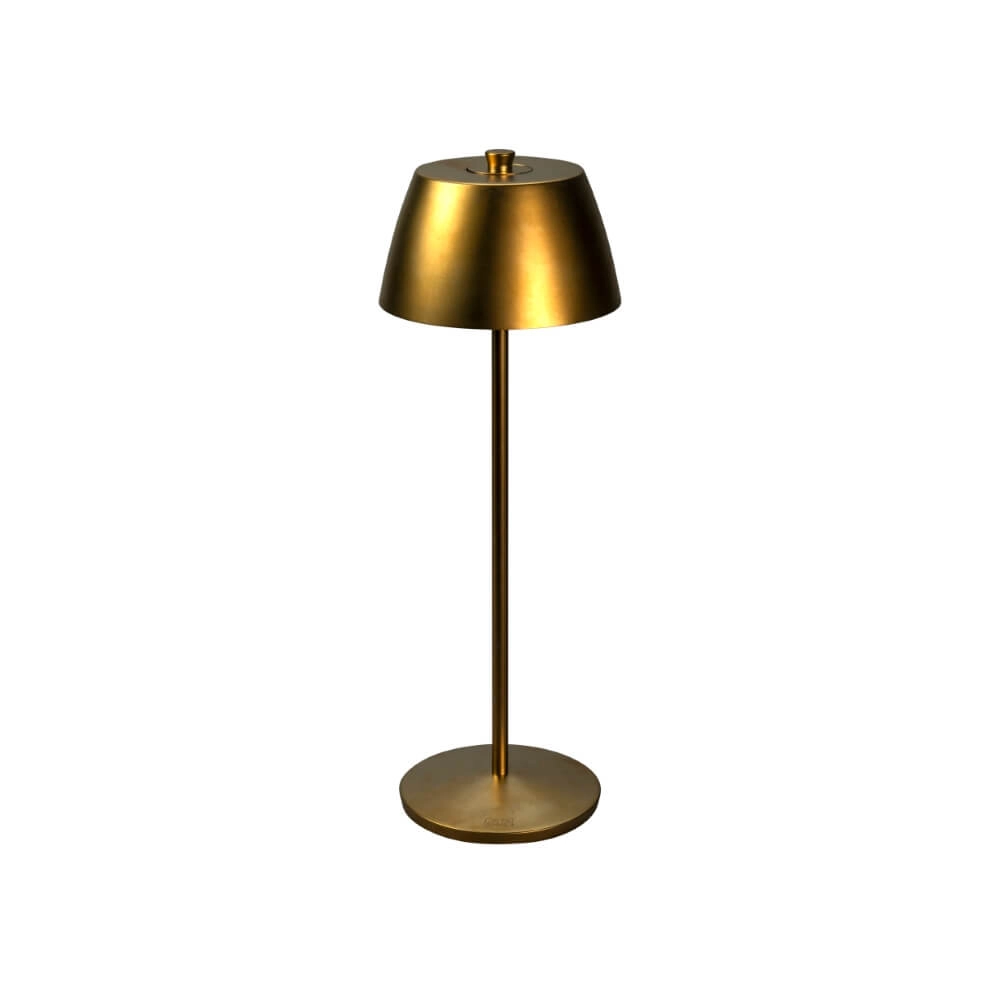 Wiederaufladbare Tischleuchte Eze Gold KonstSmide 7318308408019
