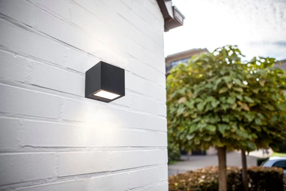 Moderne Wandleuchte Gemini Anthrazit Lutec 6939412028620