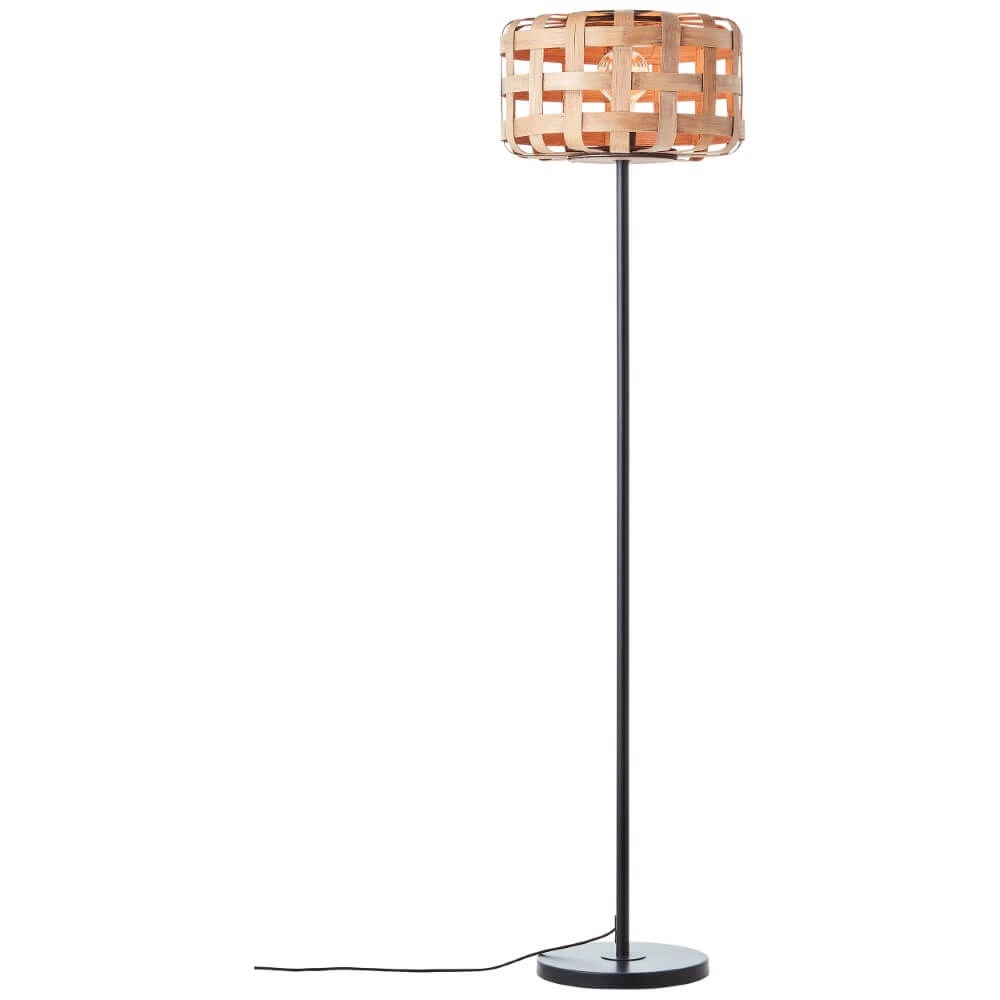 Stehlampe aus Rattan Woodline Brilliant 4004353411632