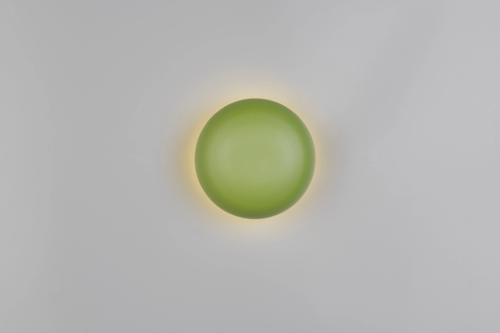 Grüne Wandleuchte Davey Ø 15cm Trio 4017807643824