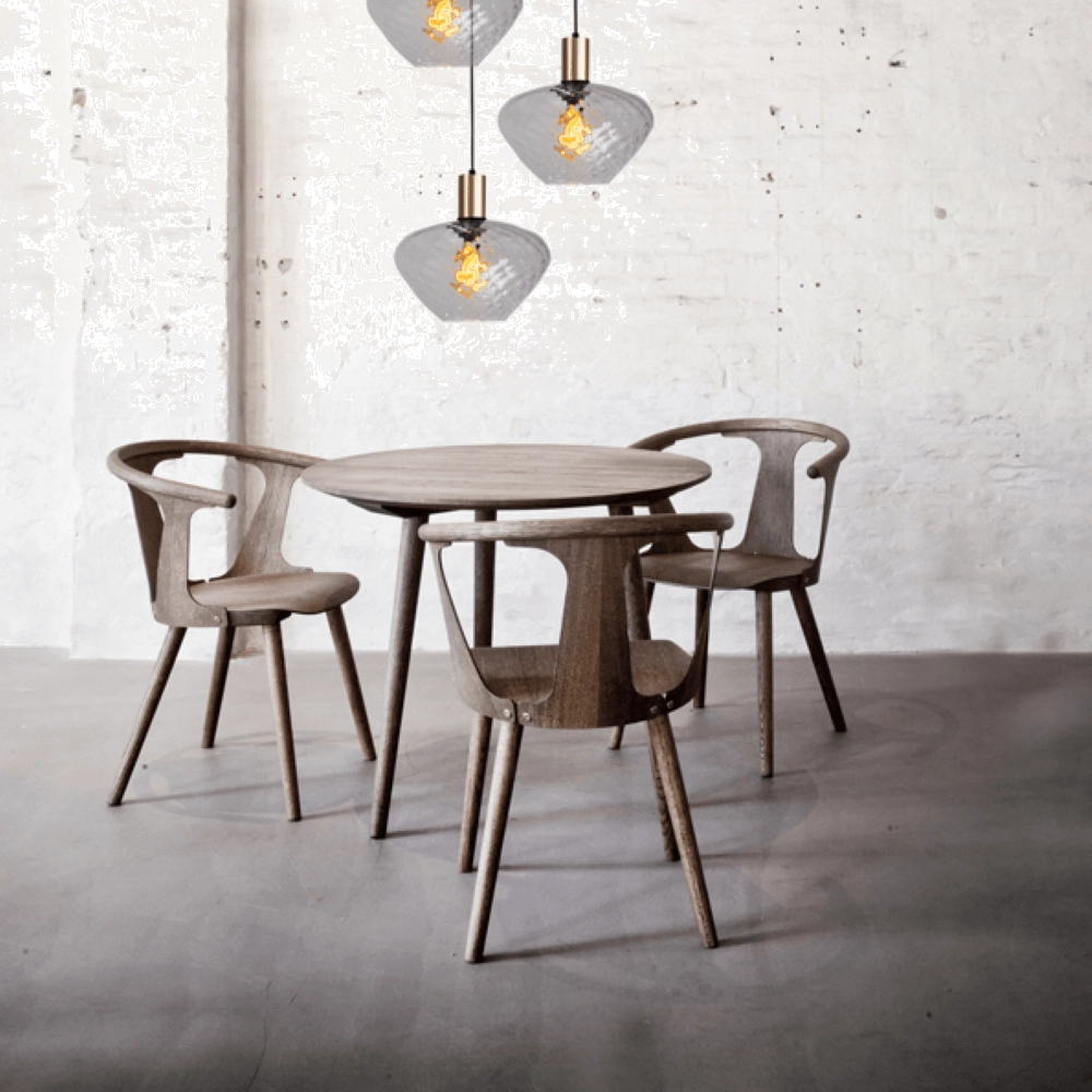 3-flammige Loft-Hängelampe - Gold - Porto mit klaren Blossom-Gläsern Masterlight 8718121270791