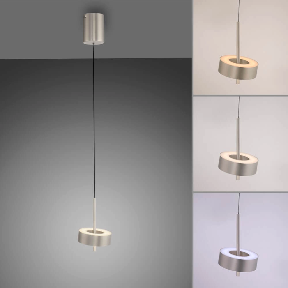 Hängelampe Q-Rotate Aluminium modern Paul Neuhaus 4012248383148